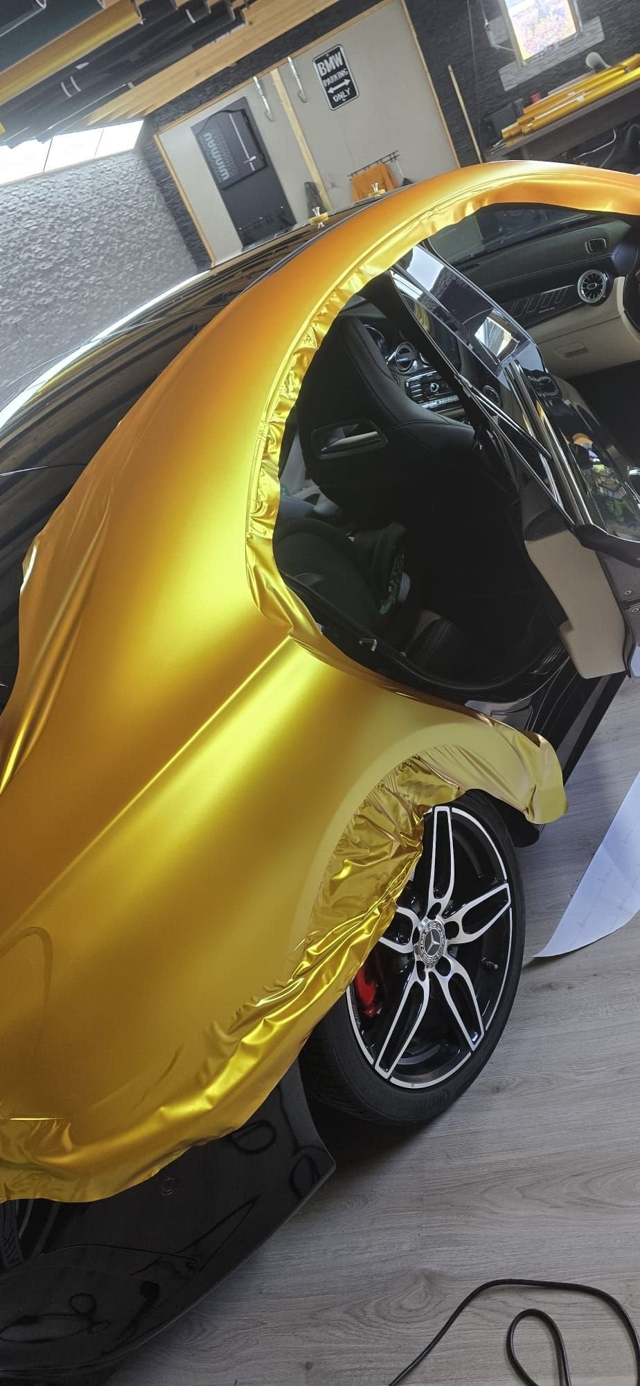 Mercedes Wrappen Carwrapping Autowrapping, Garantie, Overige werkzaamheden