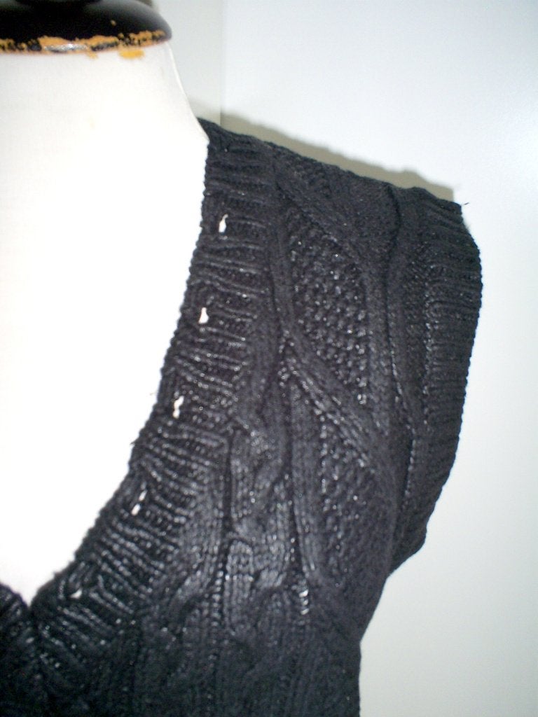 NIEUW __ prachtige MONARI spencer mt. M van katoen, Maat 38/40 (M), Zwart, Nieuw, Verzenden