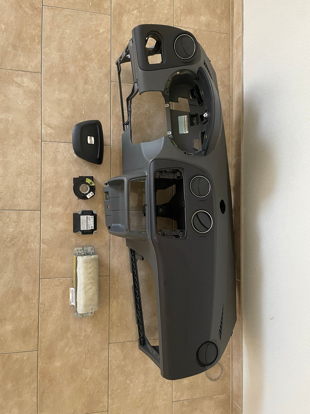 Seat Ibiza 6J Airbagset (excl. gordelspanners), Auto-onderdelen, Ophalen of Verzenden, Gebruikt, Seat