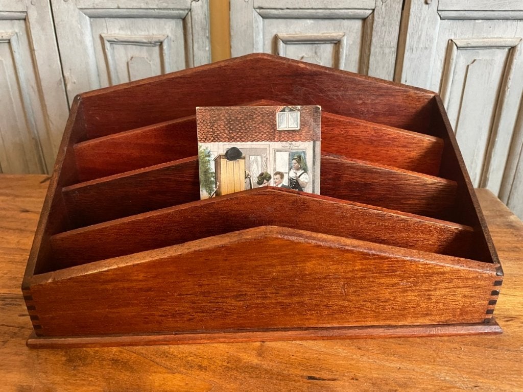 Postbakje Brievenbakje op bureau art deco 1930 Frans, Ophalen of Verzenden