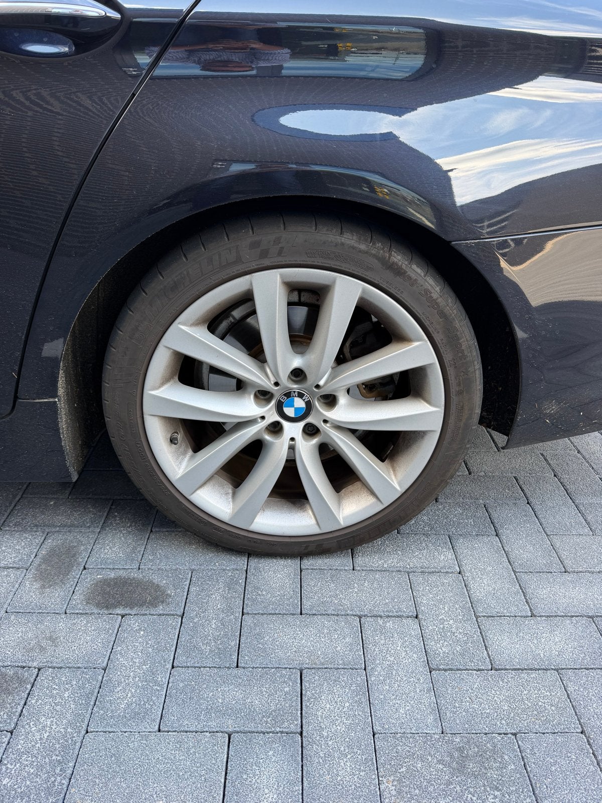 BMW 19 inch velgen style 331, 19 inch, Gebruikt, 275 mm, Banden en Velgen