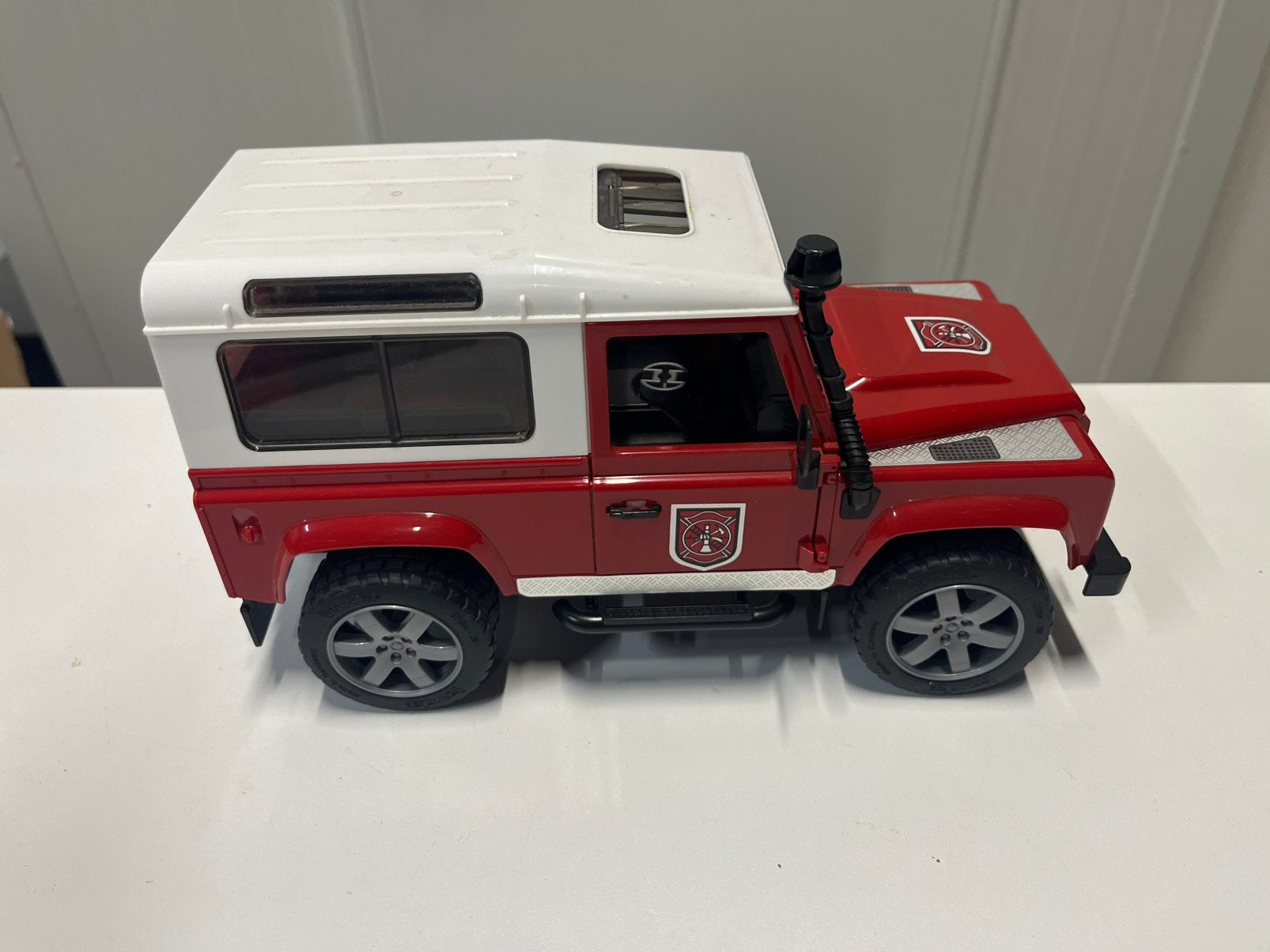 Bruder speciale Land-Rover zeer mooi, Ophalen of Verzenden, Zo goed als nieuw