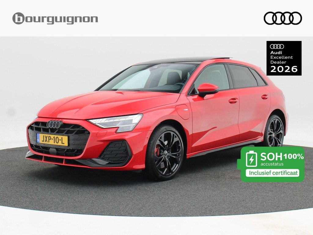 Audi A3 Sportback 45 TFSi e 272 Pk S-Line Competition | Stoe, Auto's, Audi, 4 cilinders, 150 min, 26 kWh, Plug-in hybride