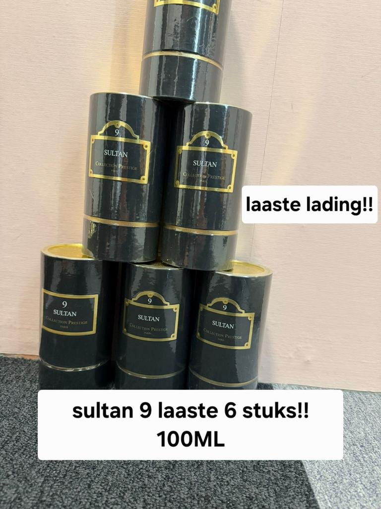 Sultan Collection Prestige Parfum - Diverse Geuren 50/100ML, Sieraden, Tassen en Uiterlijk, Uiterlijk | Parfum, Nieuw, Ophalen of Verzenden