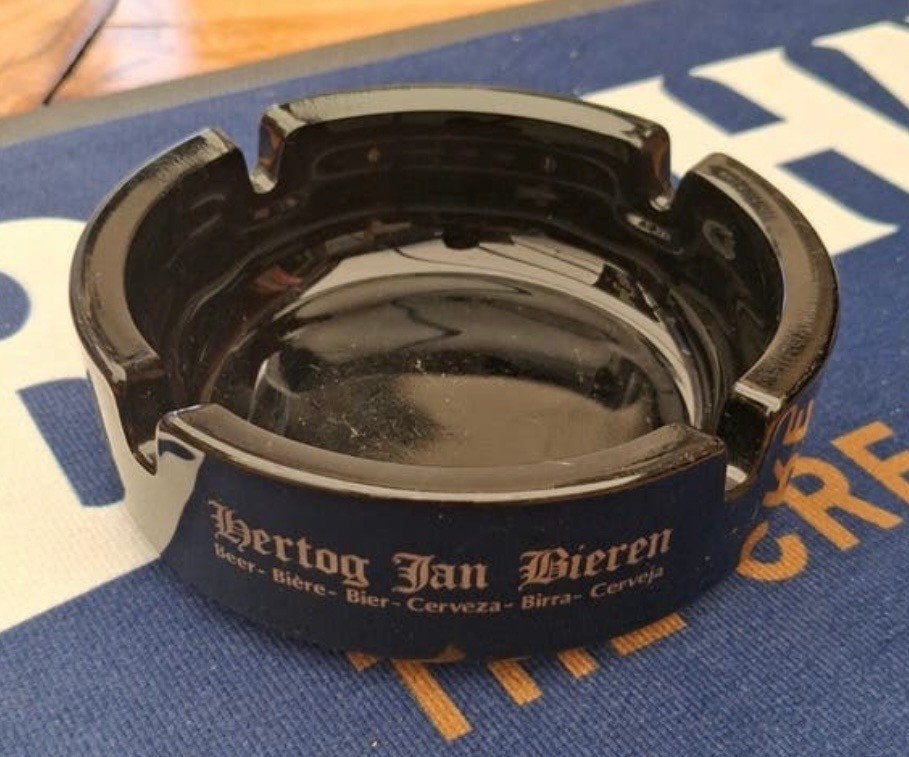 Hertog Jan asbakken, gezocht, Verzamelen, Biermerken, Gebruikt, Overige typen, Hertog Jan, Ophalen of Verzenden