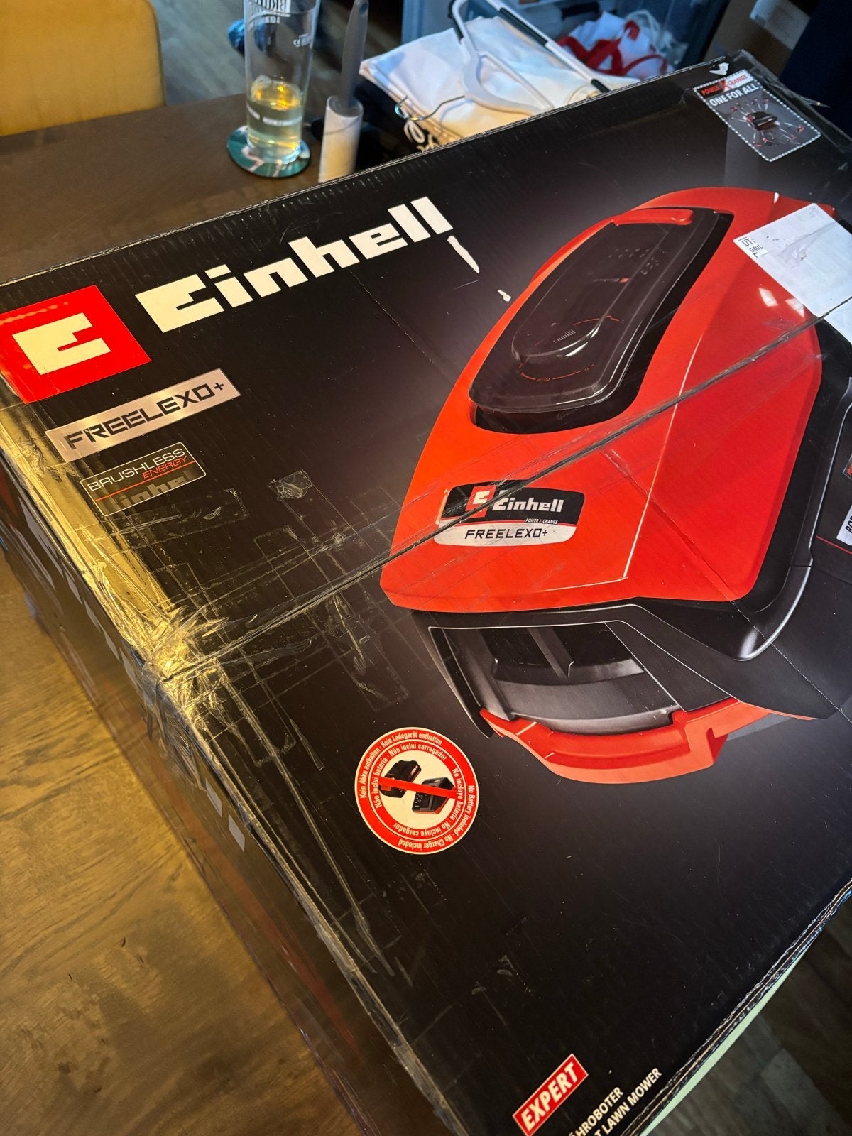 Einhell FREELEXO+ Robotmaaier - Zo goed als nieuw, Tuin en Terras, Grasmaaiers, Ophalen, Cirkelmaaier, Minder dan 30 cm, Accu-grasmaaier