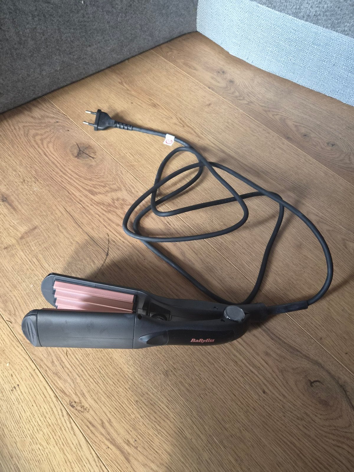 BaByliss Wafelijzer voor haar - Zo goed als nieuw, Ophalen of Verzenden, Zo goed als nieuw, Haarverzorging