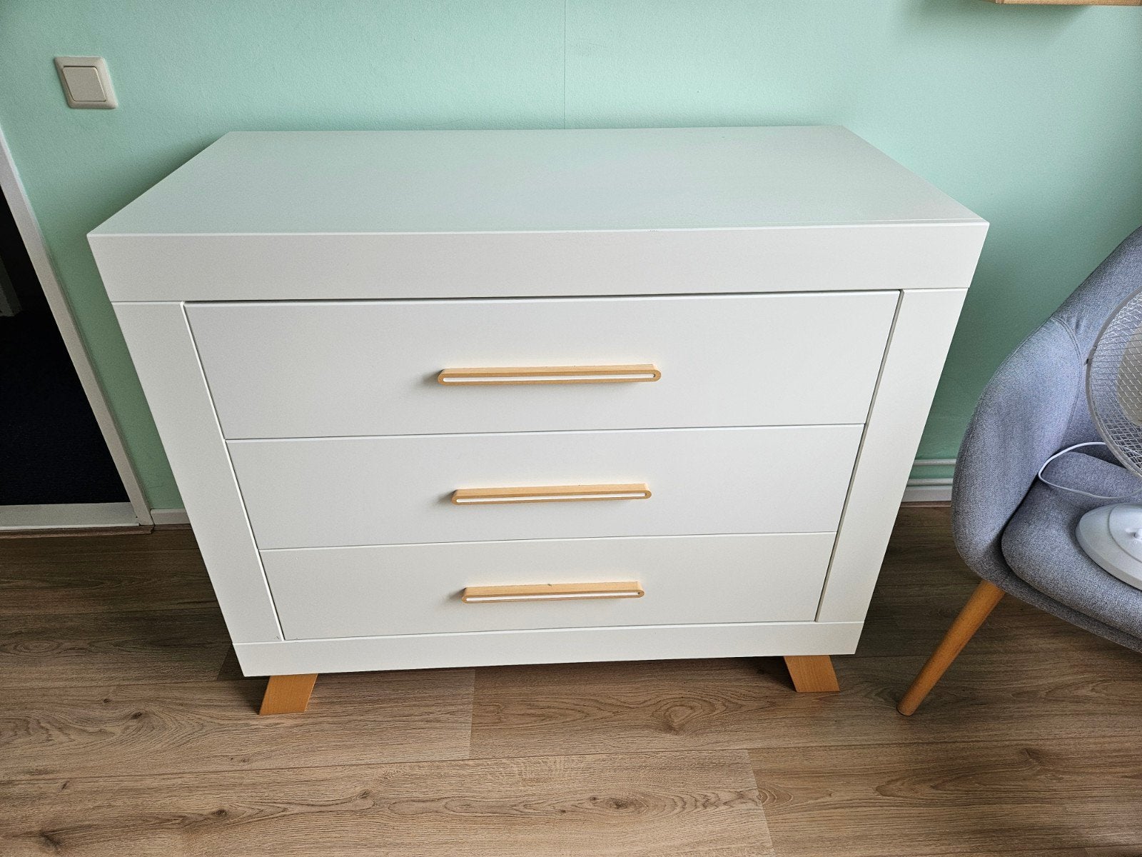 Bopita Lisa commode en kledingkast, Kinderen en Baby's, Kinderkamer | Commodes en Kasten, Ophalen, 50 tot 70 cm, Zo goed als nieuw