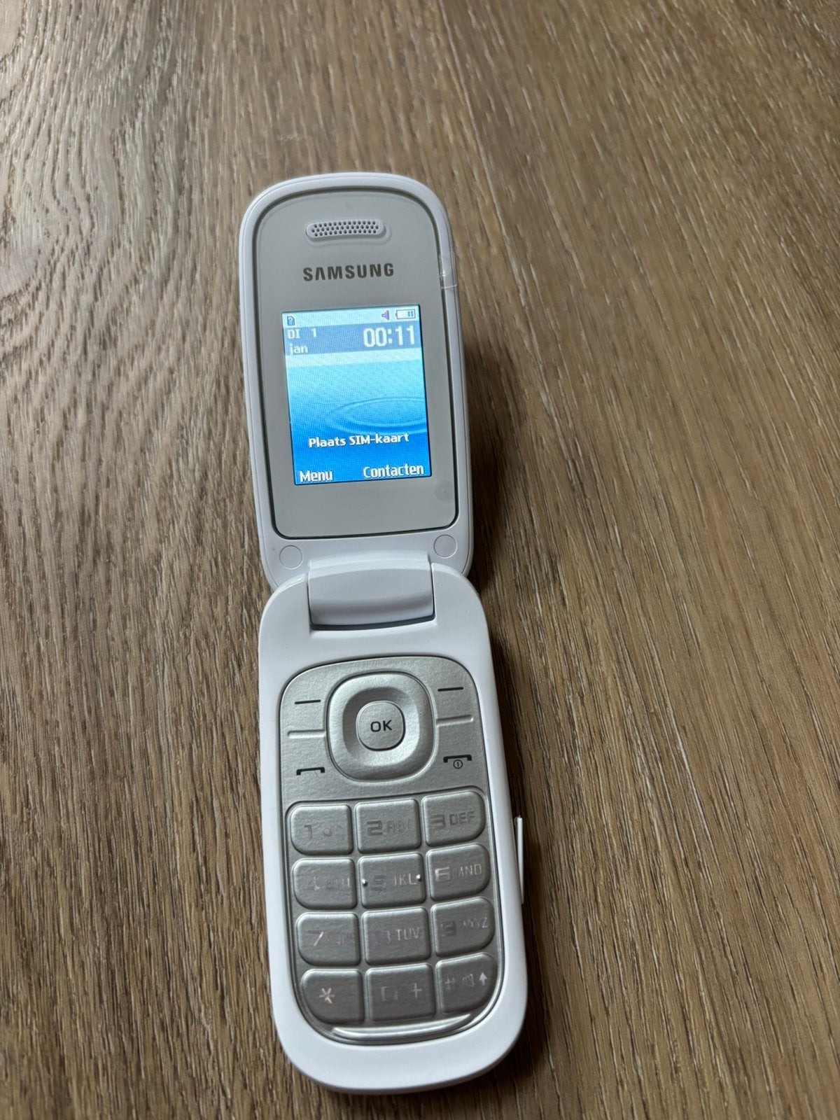 Samsung GT-E1270 wit, Ophalen of Verzenden, Zo goed als nieuw, 1 handset