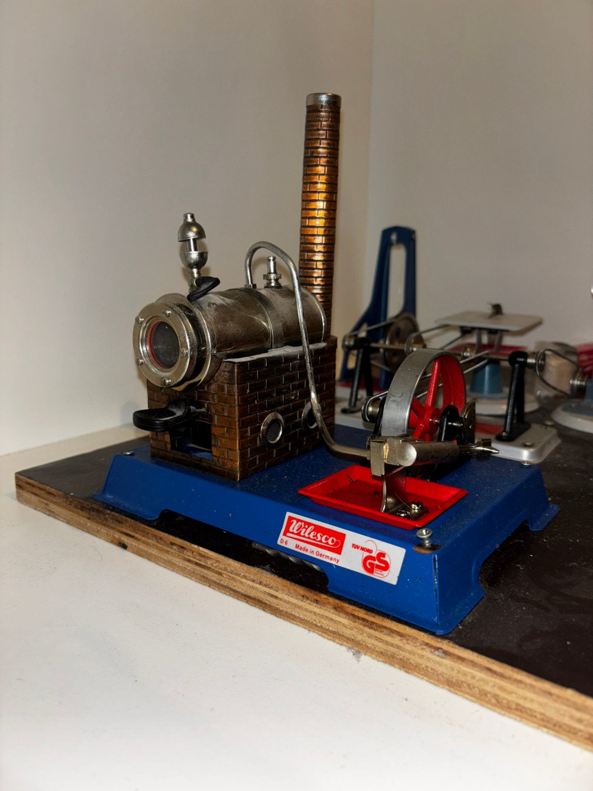 Wilesco Stoommachine D-6 met aandrijfmodellen, Antiek en Kunst, Ophalen