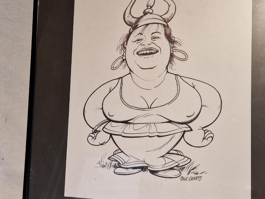 Paul Geerts pentekening, Ophalen, Zo goed als nieuw