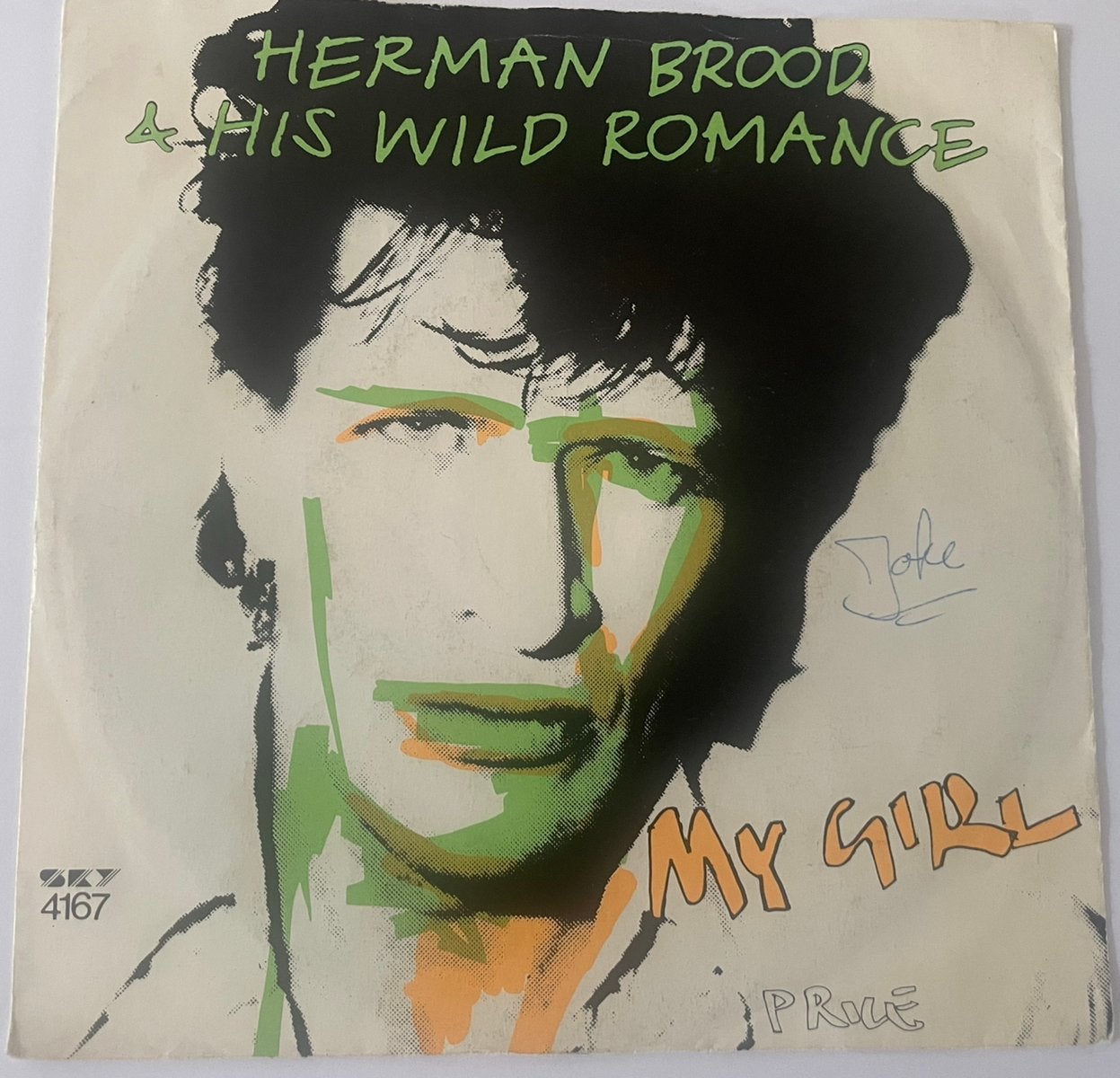 Herman. Brood and His Wild Romance - My Girl, Ophalen of Verzenden, Zo goed als nieuw, Pop