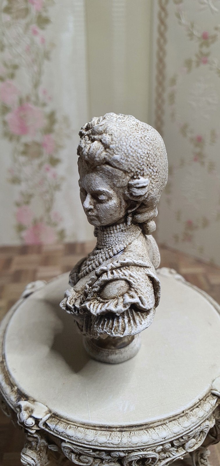 Exclusieve Miniatuur Buste Marie Antoinette – Schaal 1op12., Verzamelen, Decoratie, Mandysmaison, Mandysmaison@gmail.com, Nieuw