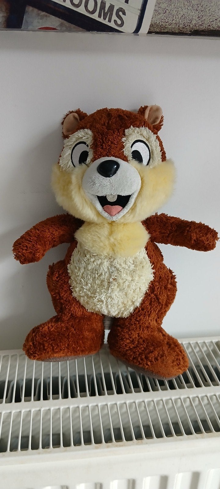 Knabbel knuffel disneyland Paris knabbel en babbel figuur, Ophalen of Verzenden, Gebruikt, Knuffel