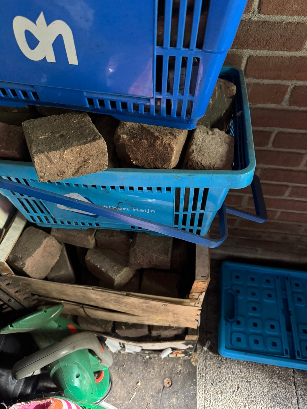 Rest van klinkers, Ophalen, Gebruikt, Beton, Klinkers