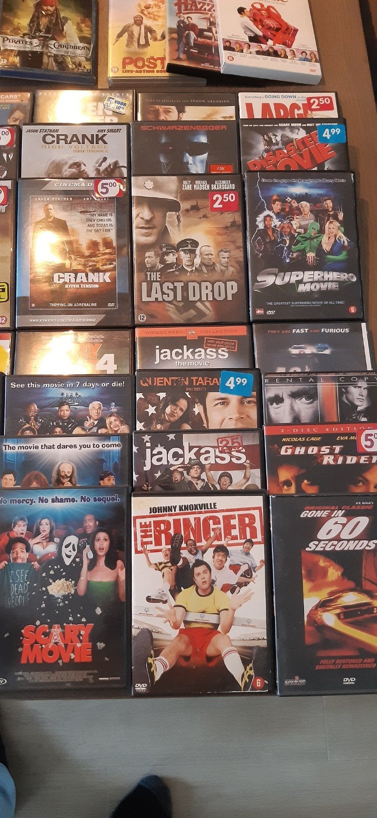 80x dvd / bleu ray commedy / actie, Vanaf 16 jaar, Ophalen of Verzenden, Zo goed als nieuw