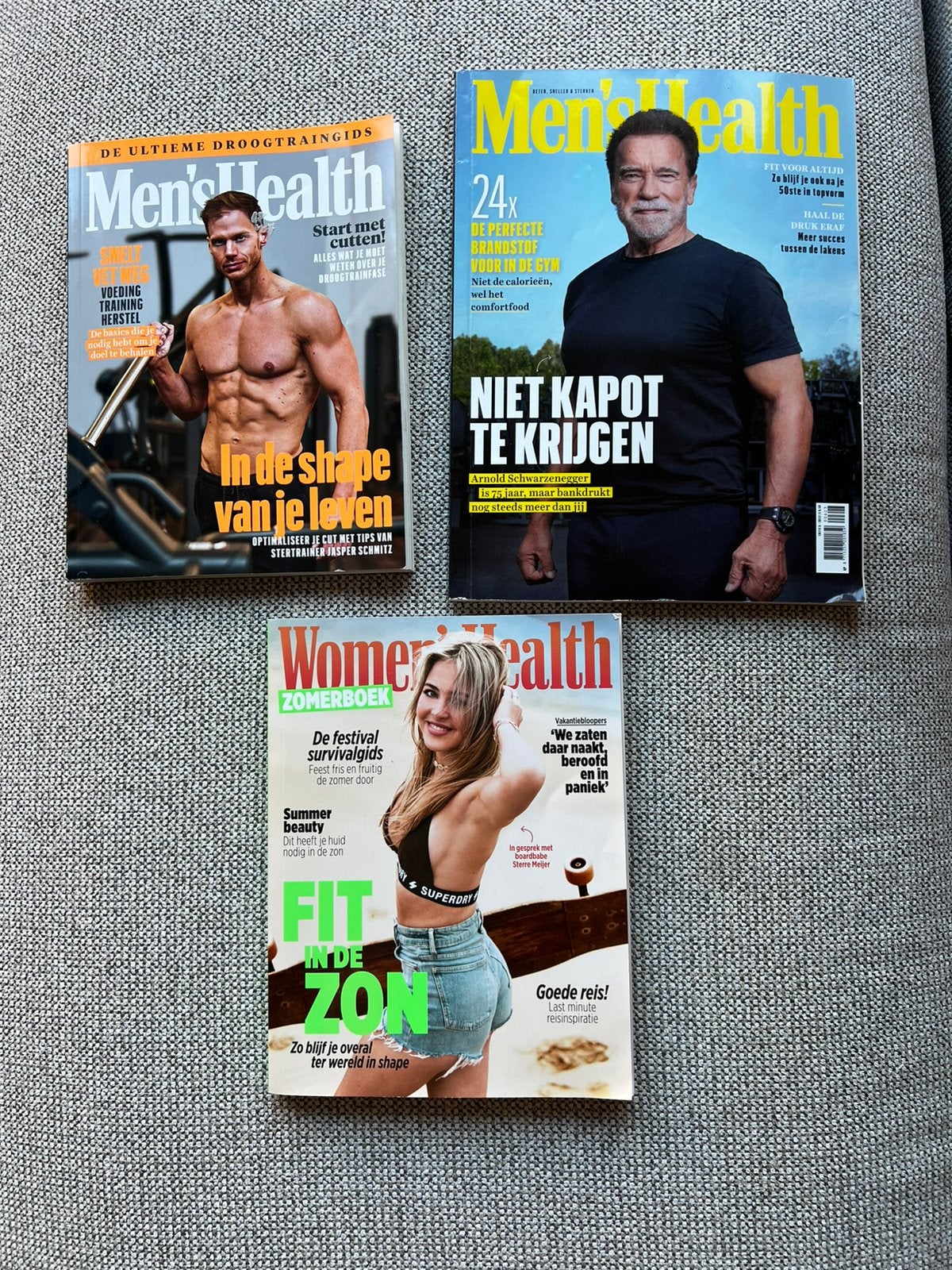 3x Men’s Health & Women’s Health magazines, Boeken, Ophalen of Verzenden, Gelezen, Sport en Vrije tijd
