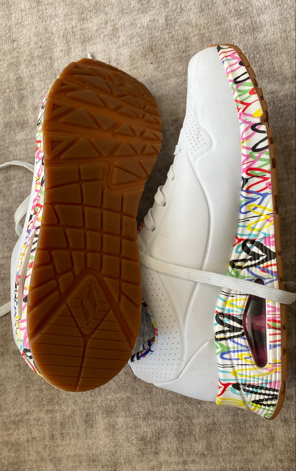 Skechers Uno - Stand on Air sneakers, maat 41, Kleding | Dames, Schoenen, Ophalen, Wit, Sneakers of Gympen, Zo goed als nieuw