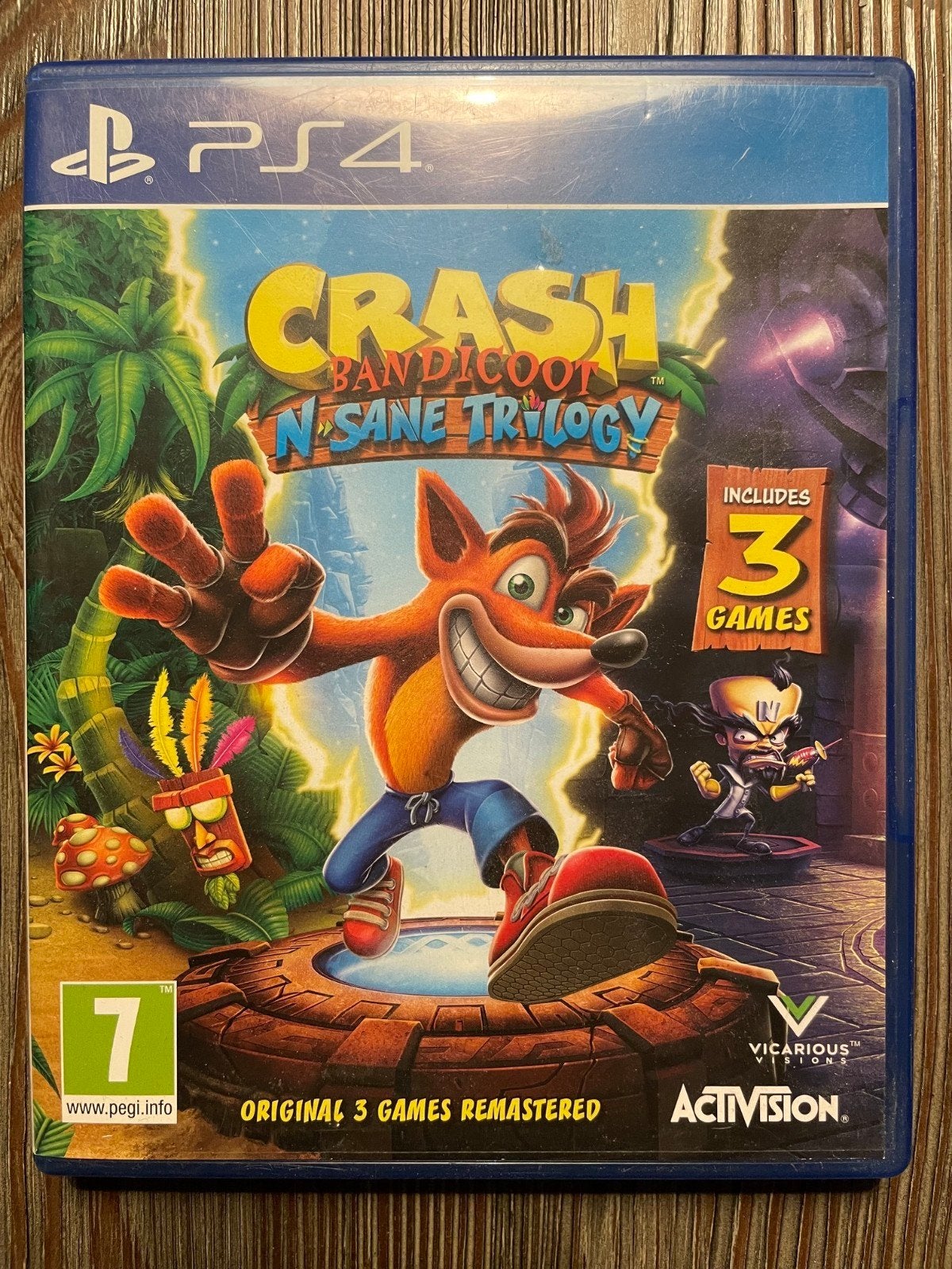 Crash Bandicoot N. Sane Trilogy - PS4, Spelcomputers en Games, Ophalen, Gebruikt, 1 speler, Platform