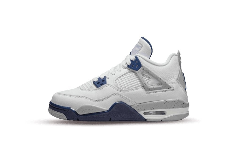 Air Jordan 4 Midnight Navy GS - Maat 37.5 - Nieuw, Kleding | Dames, Ophalen of Verzenden, Nieuw, Blauw, Sneakers of Gympen