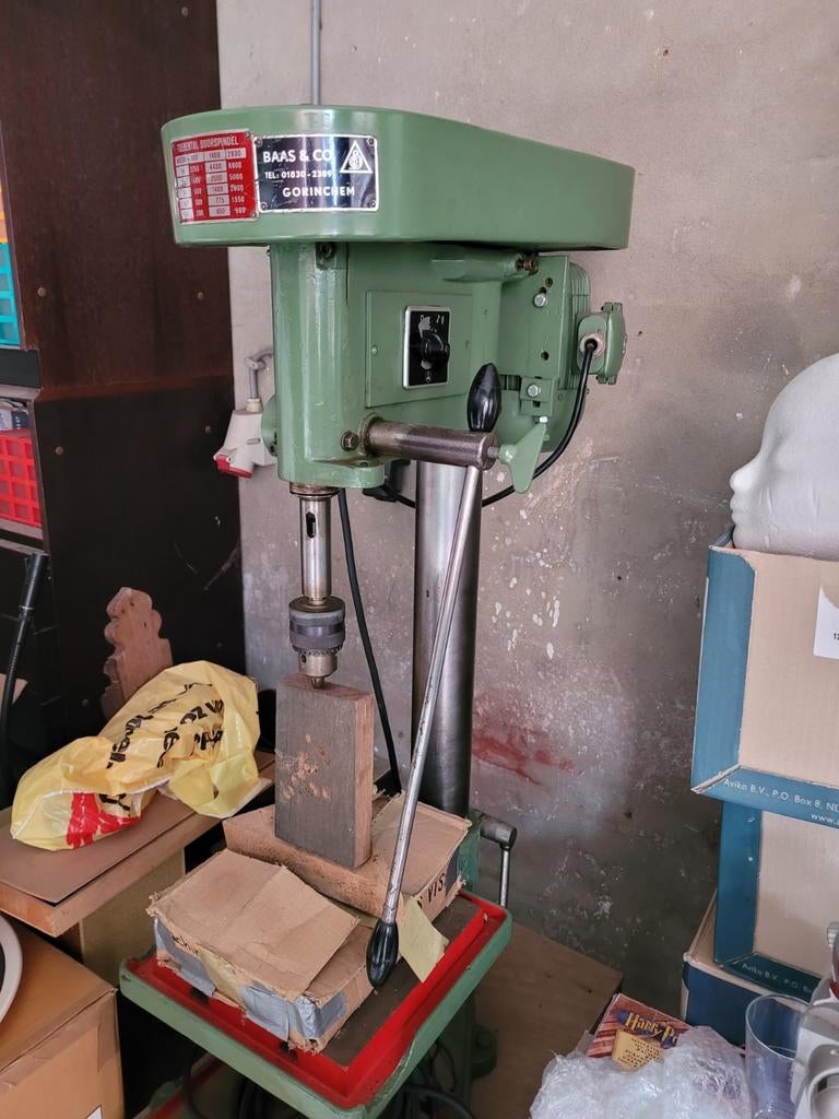 Kolom boormachine, Doe-het-zelf en Verbouw, Ophalen, Zo goed als nieuw, Boormachine