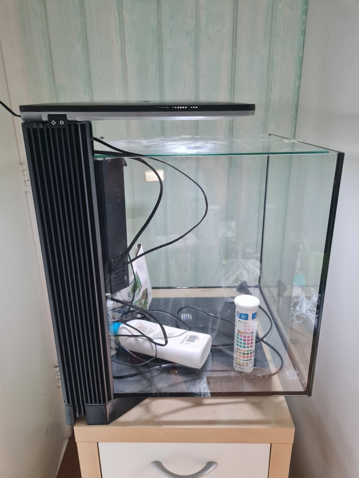 Aquarium 60 liter, Dieren en Toebehoren, Vissen | Aquaria en Toebehoren, Ophalen, Gebruikt, Leeg aquarium, Superfish