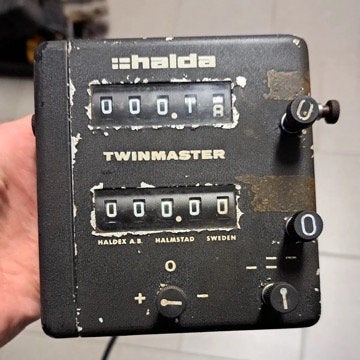 Halda Twinmaster - Rally trip meter, Auto diversen, Autosport-onderdelen, Zo goed als nieuw, Ophalen of Verzenden