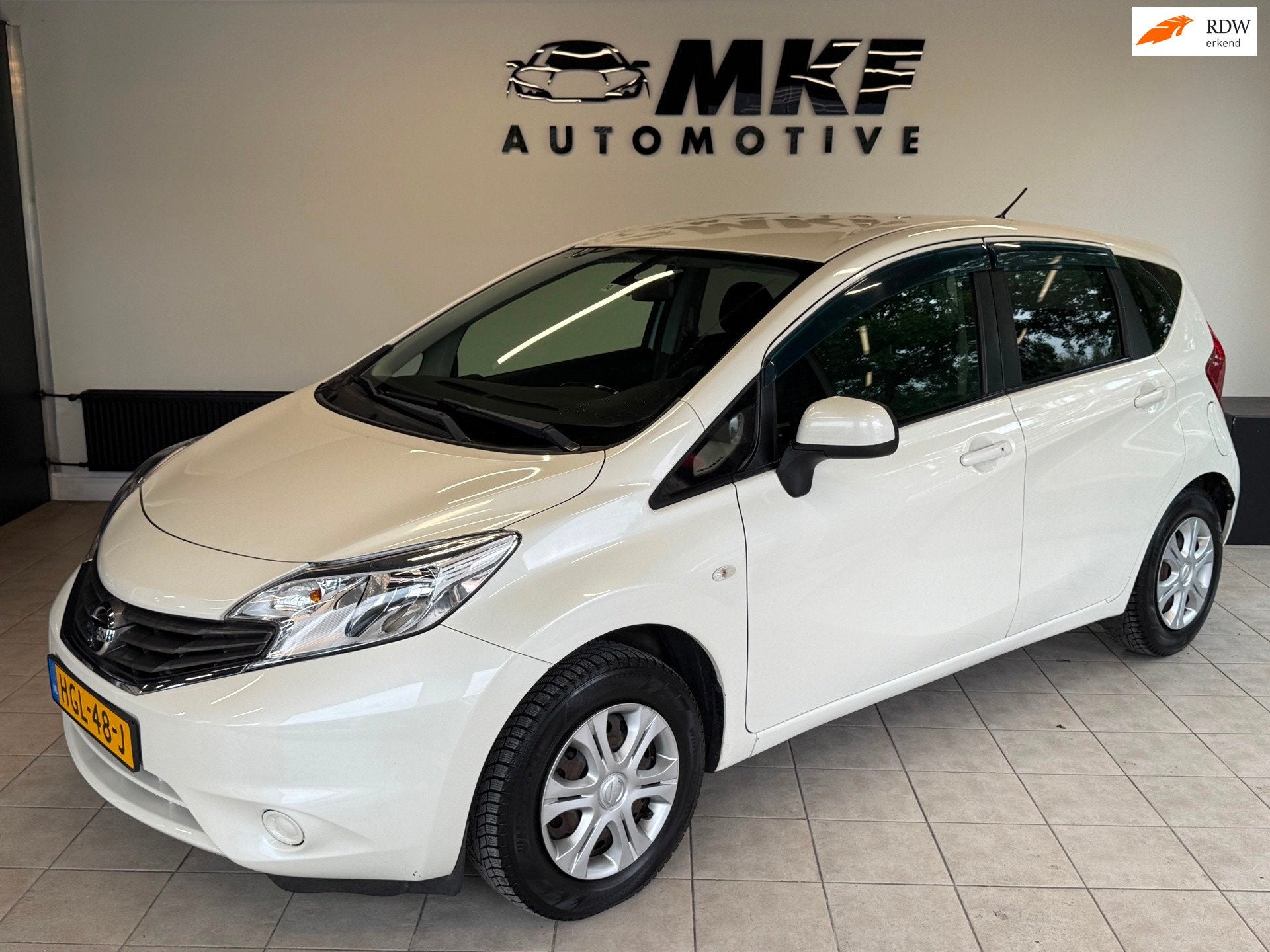 Nissan NOTE 1.2 DIG-S 2012 Wit AUTOMAAT!/AIRCO!/105DKM/APK!