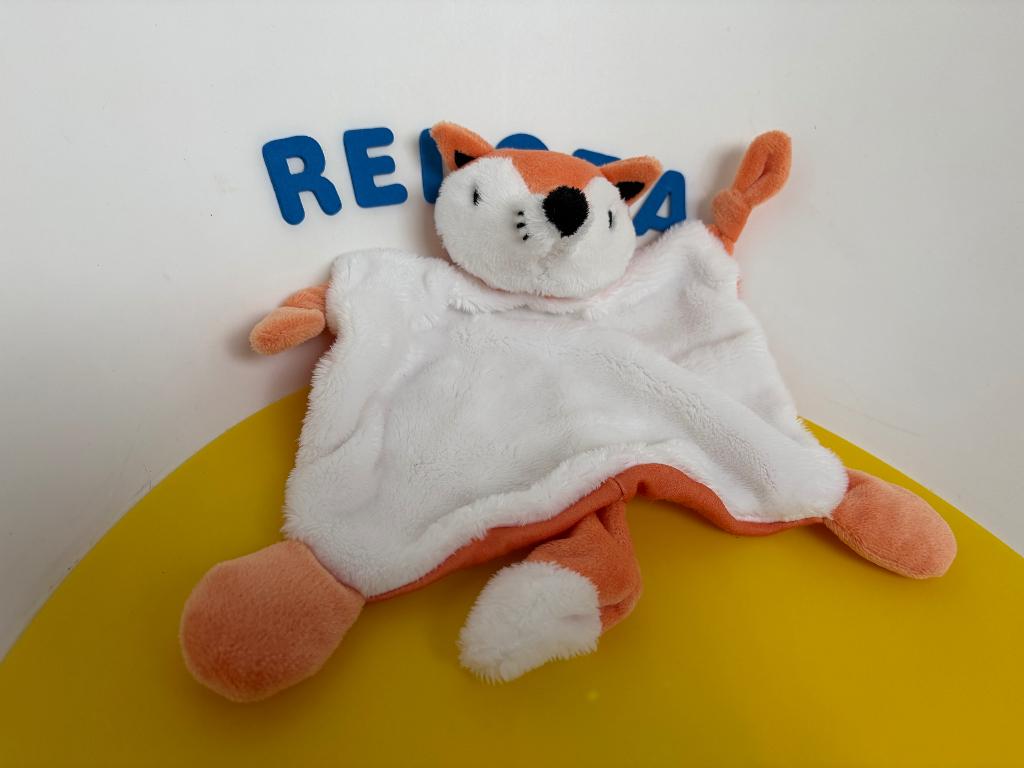 K1307 hema doekje vos vosje oranje wit, Kinderen en Baby's, Ophalen of Verzenden, Zo goed als nieuw, Overige typen