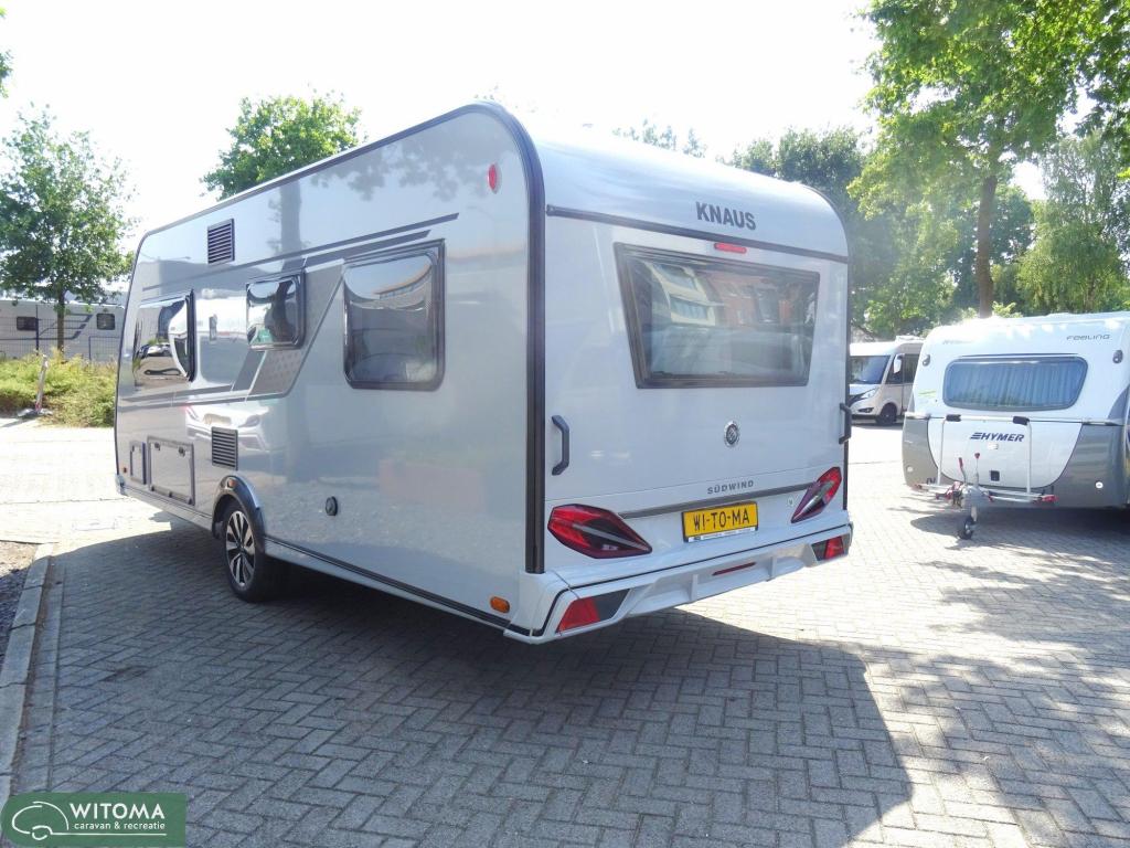 Knaus Sudwind Black Selection 500 FU 2de pinksterdag open hu, Caravans en Kamperen, Caravans, Rondzit, Bedrijf, Schokbreker, Overige typen