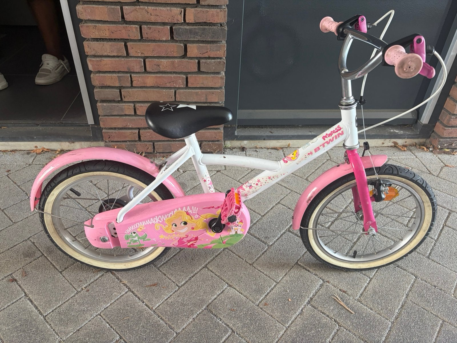 Meisjes fiets btwin 16 inch, Ophalen, Gebruikt, 16 tot 20 inch