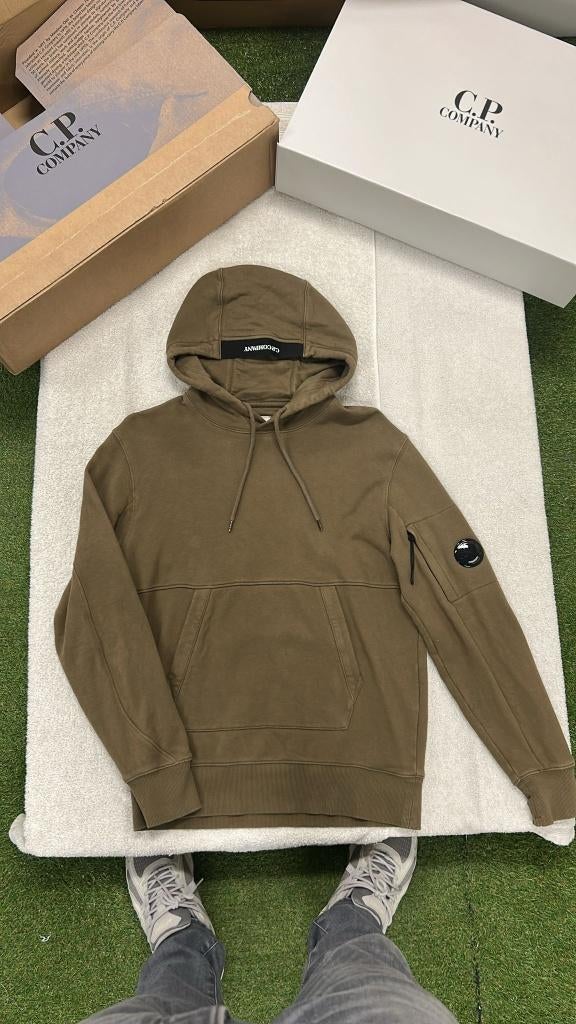C.P. Company Hoodie trui pull met lens - Nieuw met doos, C.P. Company, Bruin, ., Nieuw