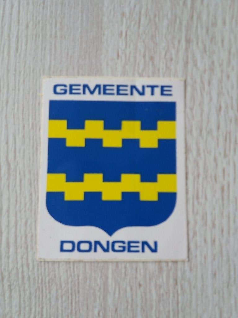 sticker GEMEENTE DONGEN, Verzamelen, Stickers, Ophalen of Verzenden, Zo goed als nieuw, Overige typen