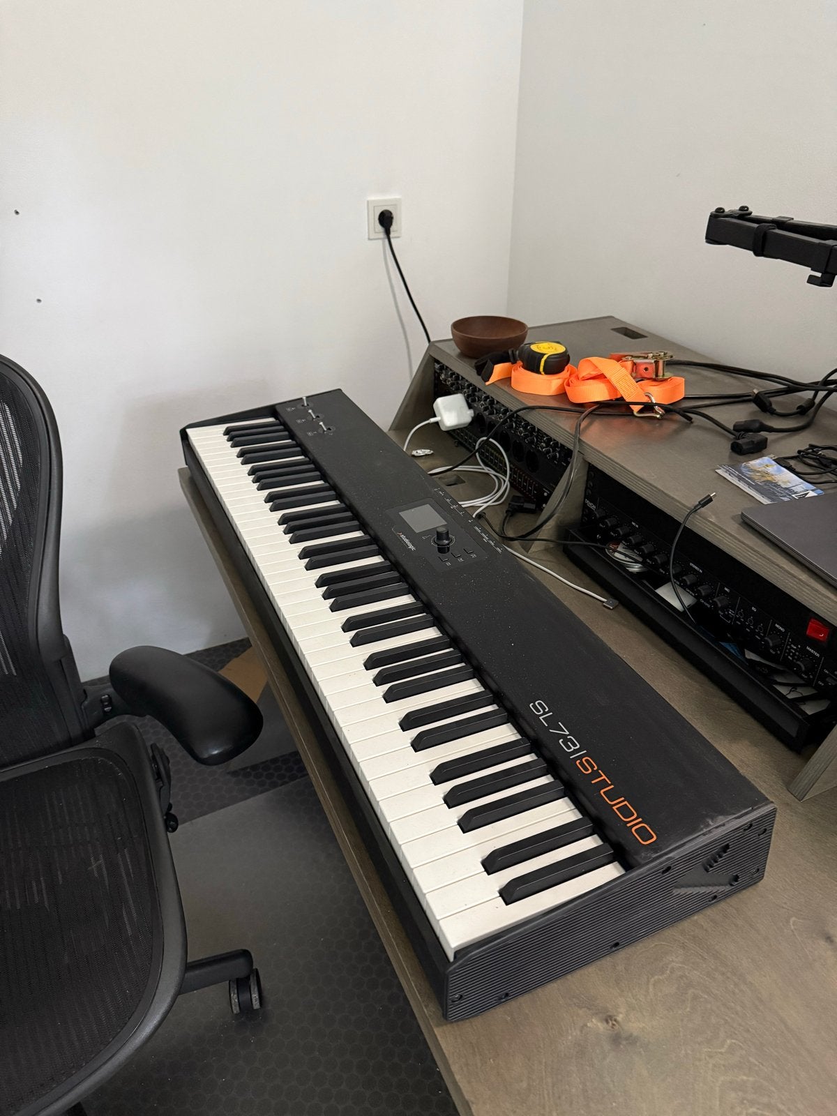 Studiologic SL73 Studio MIDI Controller - Aanslaggevoelig, Gebruikt, Aanslaggevoelig, 76 toetsen, Ophalen
