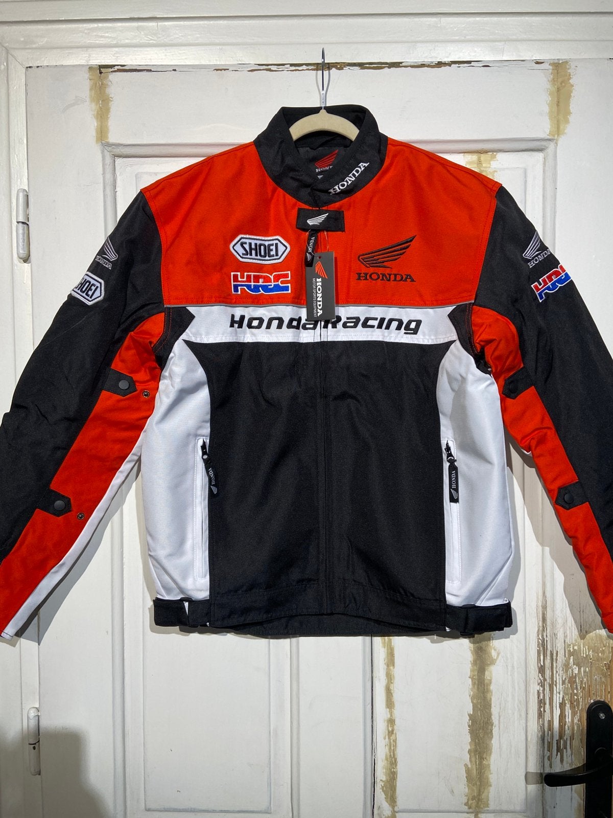 Honda-motorjas (maat 3XL) Vintage Racing, Motoren, Ophalen of Verzenden, Nieuw zonder kaartje, Dames, Jas | textiel