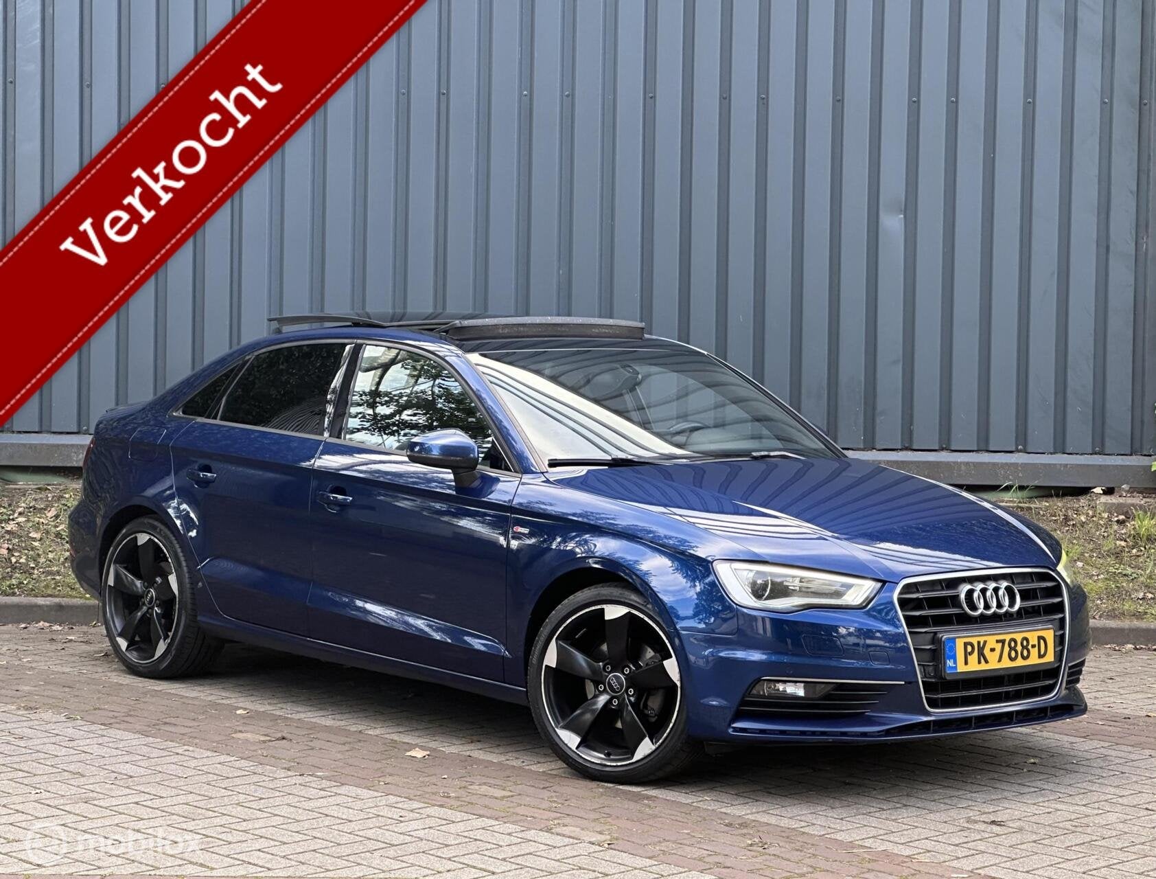 Audi A3 Limousine 2.0 TDI 3xS-Line |Pano|Blind Spot|Keyless, Auto's, Automatische klimaatregeling, Gebruikt, 4 cilinders, 150 pk