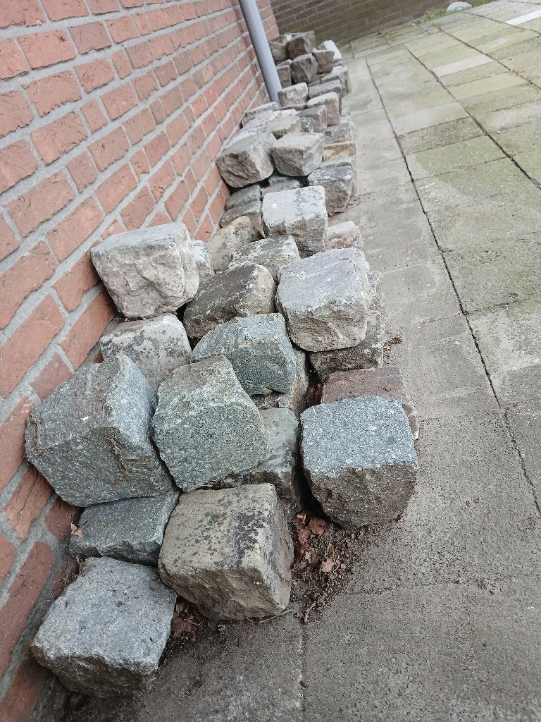 Kasseitjes/ kinderkopjes, Tuin en Terras, Grind, Keien en Split, Ophalen, Gebruikt, Graniet, Kei