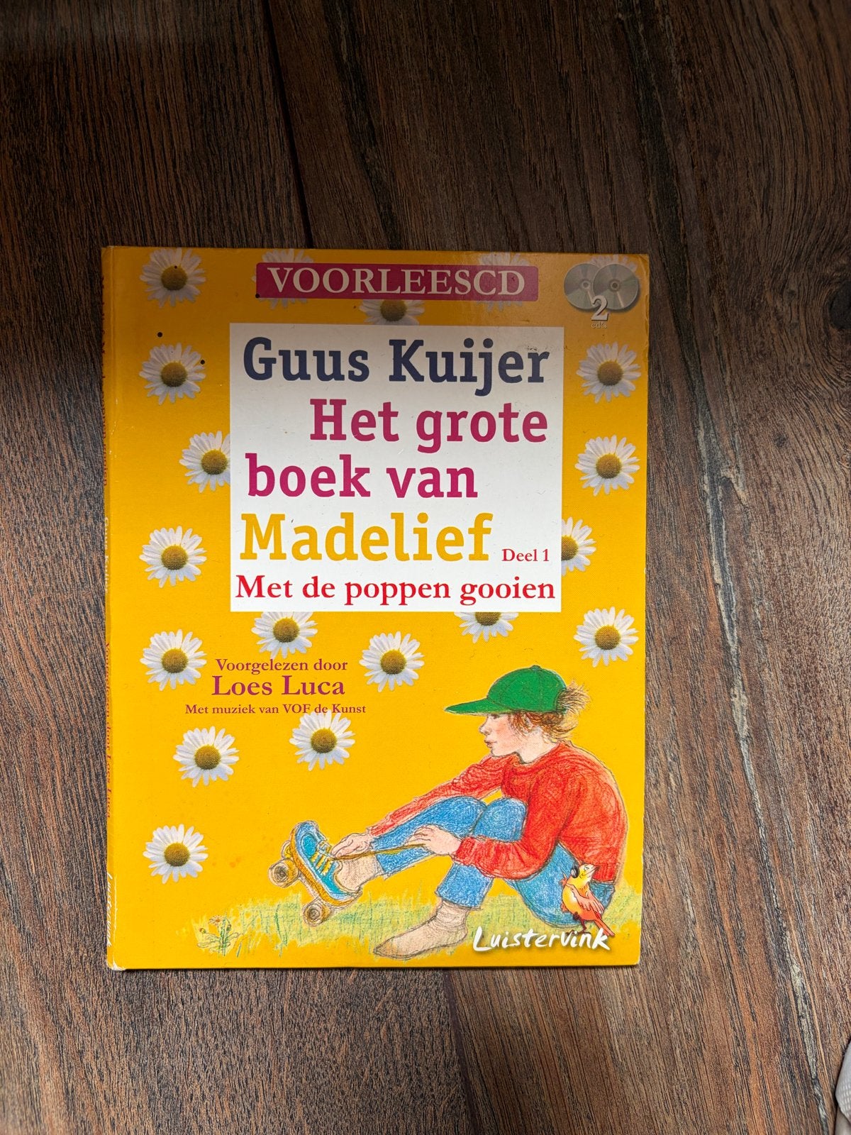 Voorlees CD: Het Grote Boek van Madelief deel 1 - Guus Kuije, Ophalen of Verzenden, Zo goed als nieuw, Verhaal of Sprookje, 6 tot 9 jaar