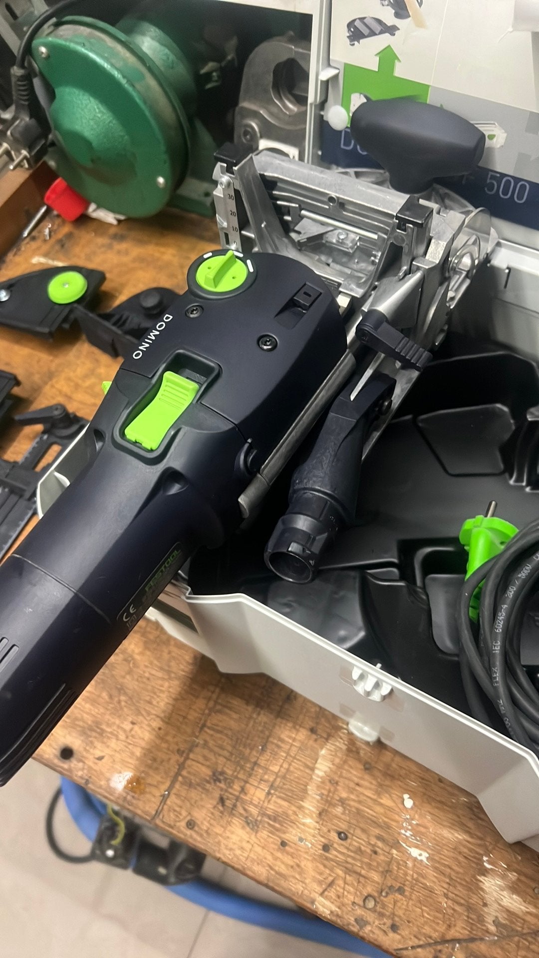 Foto 4 van Festool df 500 domino set Z.g.a.n