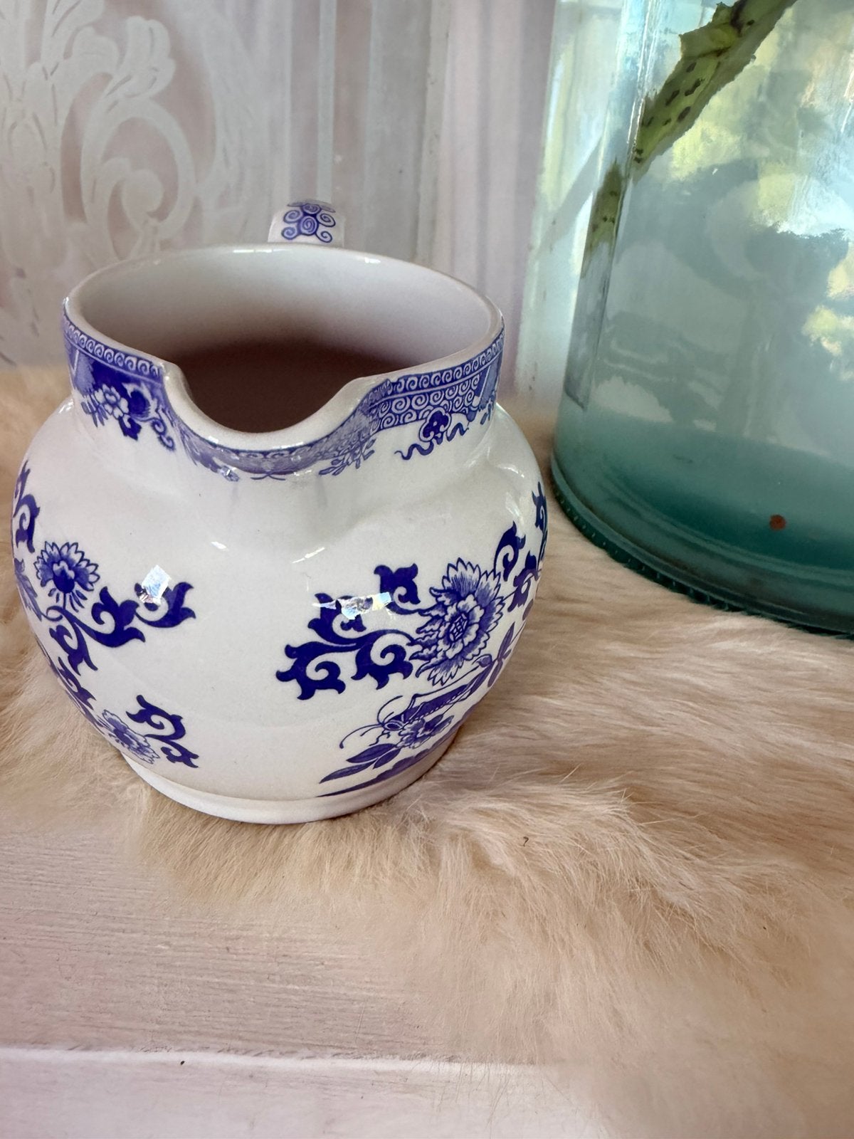 Spode blue room collection grashopper kannetje, Ophalen, Zo goed als nieuw, Porselein, Overige typen