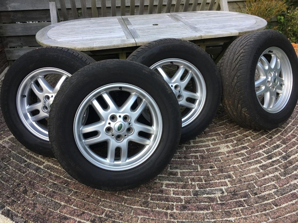 2 sets Origineel Range Rover: Classic & L322, Auto-onderdelen, Ophalen, 18 inch, Gebruikt, 255 mm