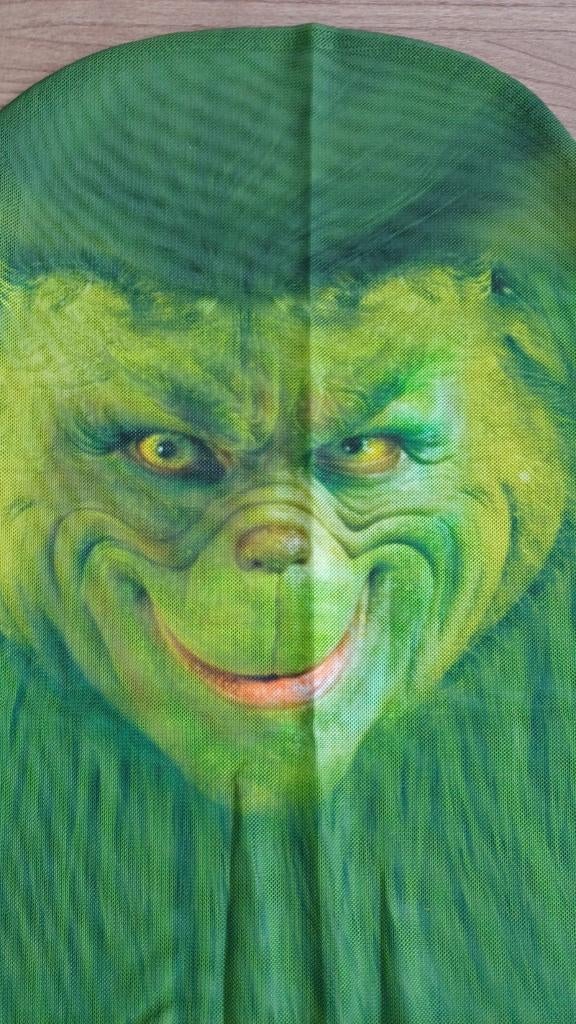 Nieuw Universeel Ademend Grinch Masker, Ophalen of Verzenden, Nieuw, Overige thema's, Accessoires