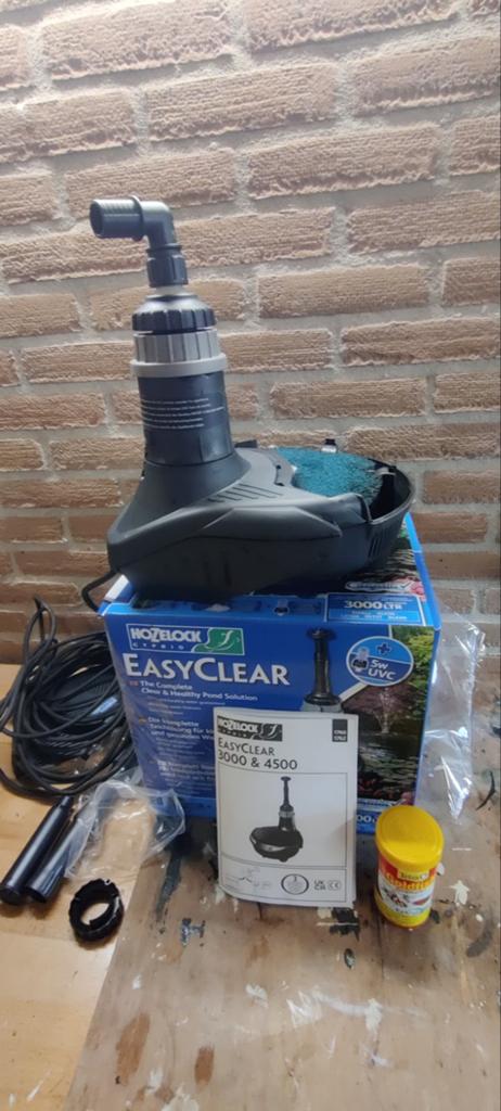 Hozelock EasyClear 3000 Vijverfilter met UVC, Tuin en Terras, Ophalen, Gebruikt, Vijverfilter