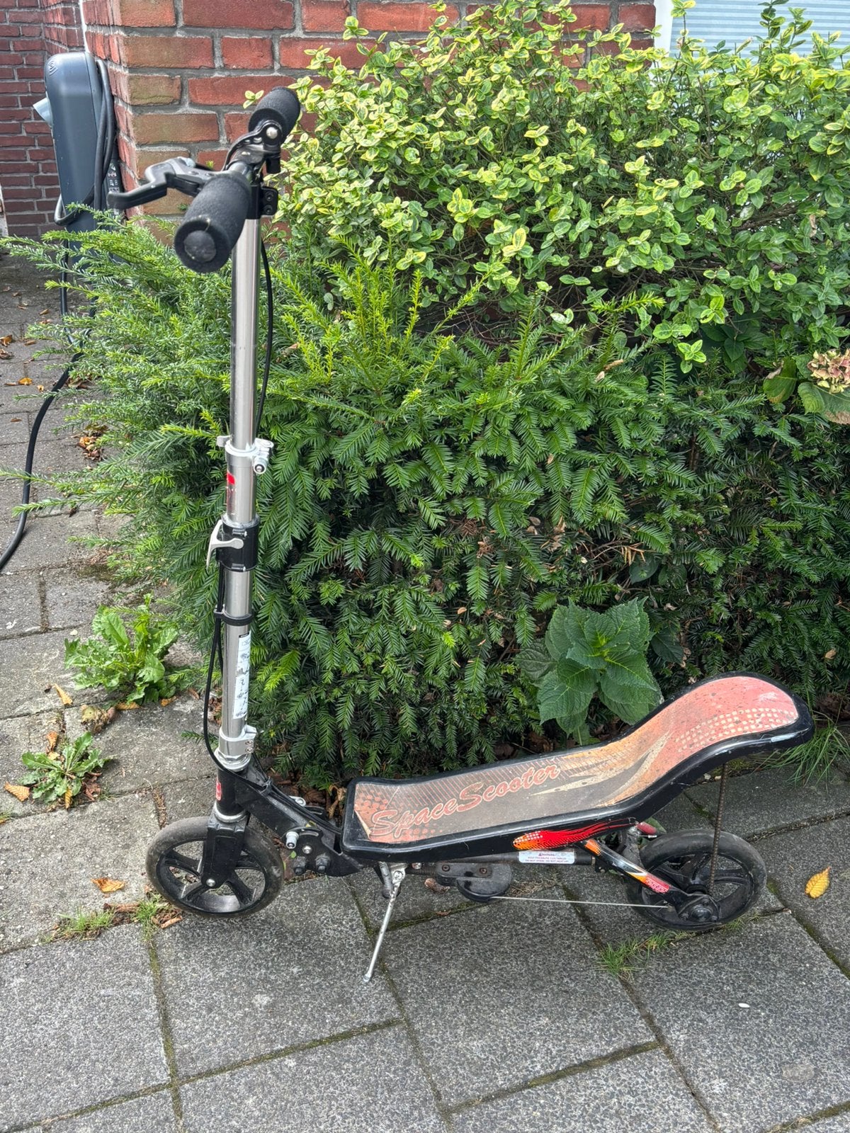 Space scooter, Ophalen, Gebruikt