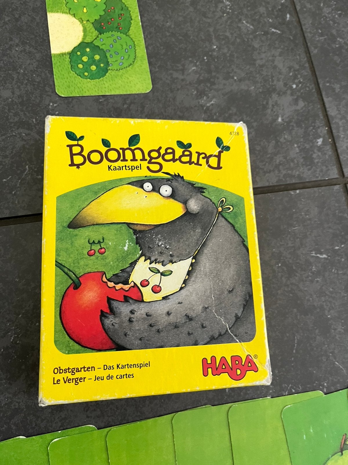 Boomgaard spel, Ophalen of Verzenden, Gebruikt, Speelkaart(en)
