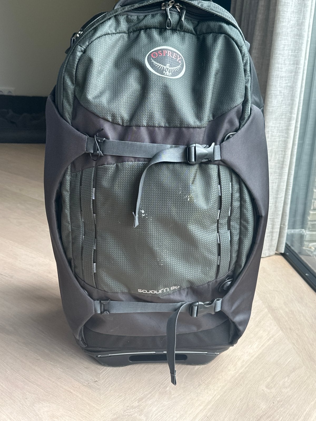 Osprey Sojourn 80 reistas met wielen en rugzakfunctie, Sieraden, Tassen en Uiterlijk, Tassen | Rugtassen, 40 cm of meer, Gebruikt