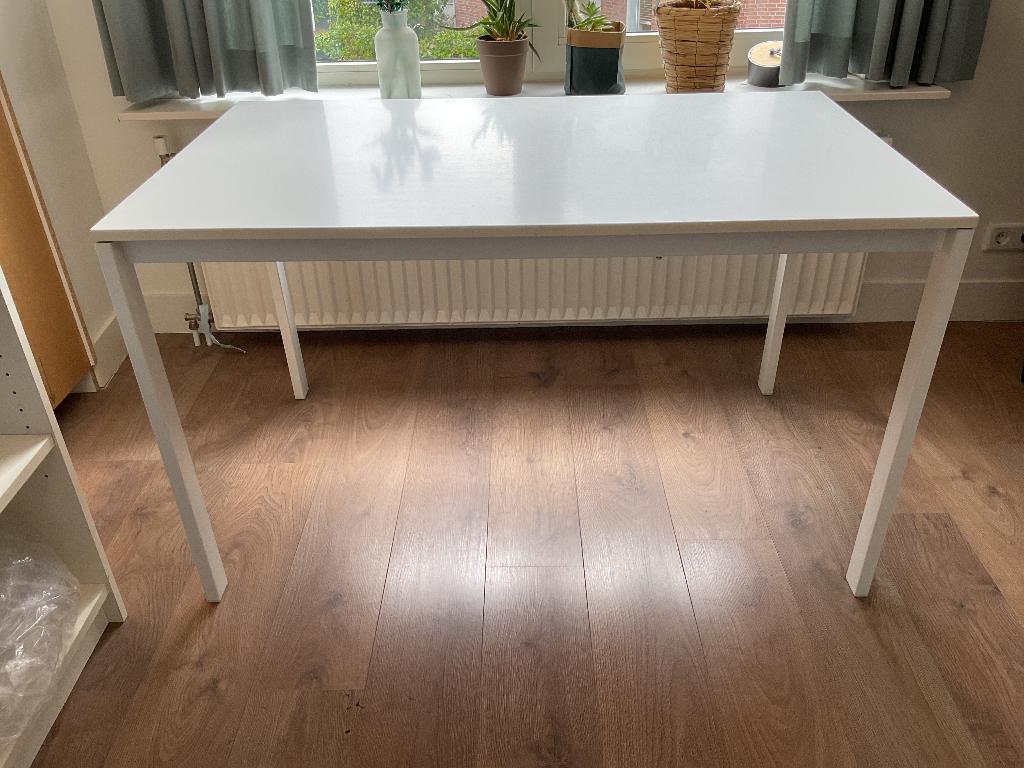 Tafel 4 à 6 persoons, Huis en Inrichting, Tafels | Eettafels, Ophalen, Gebruikt, 100 tot 150 cm, 50 tot 100 cm