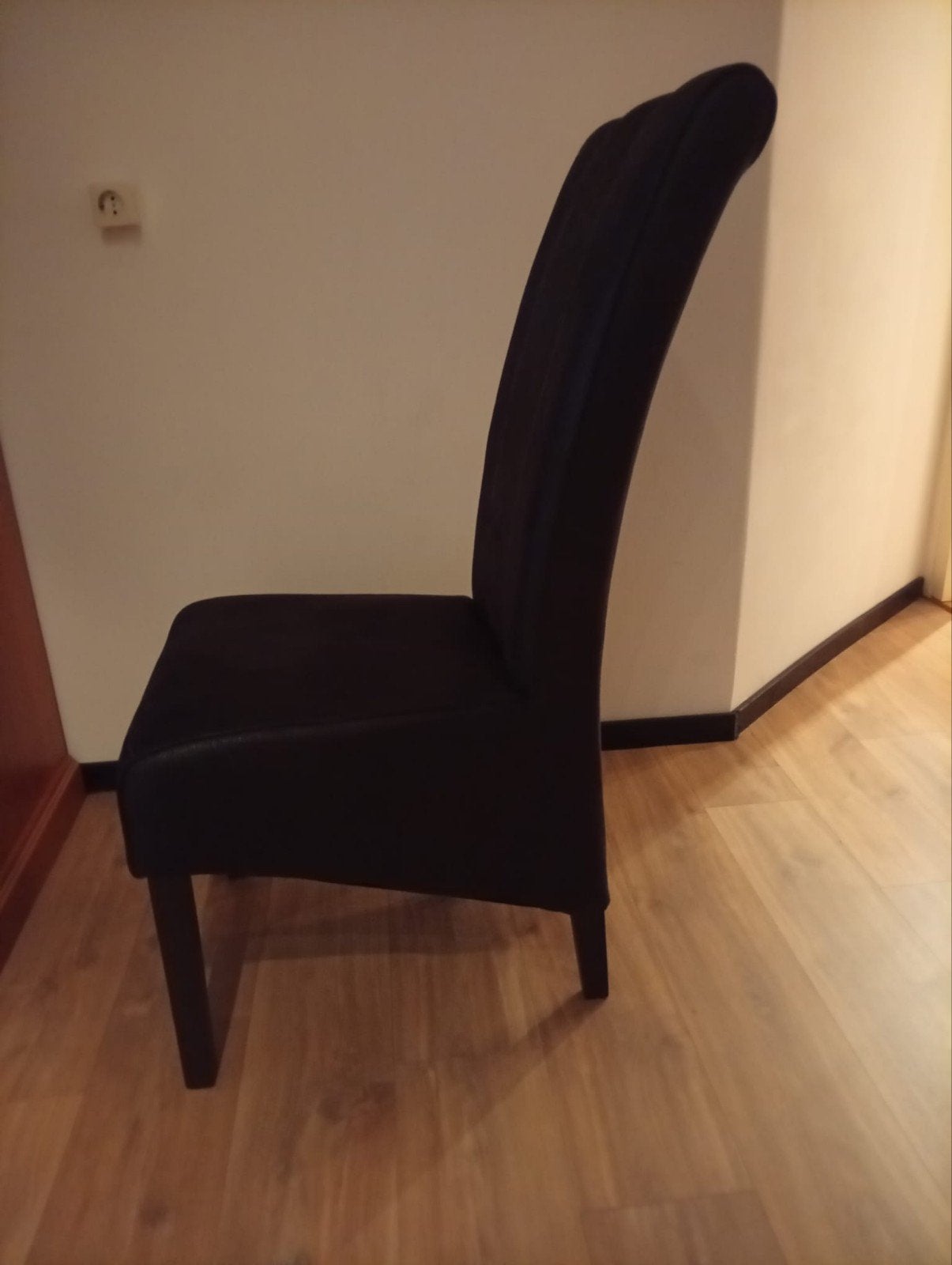 4 kunstlederen woonkamerstoelen, Huis en Inrichting, Stoelen, Ophalen, Vier