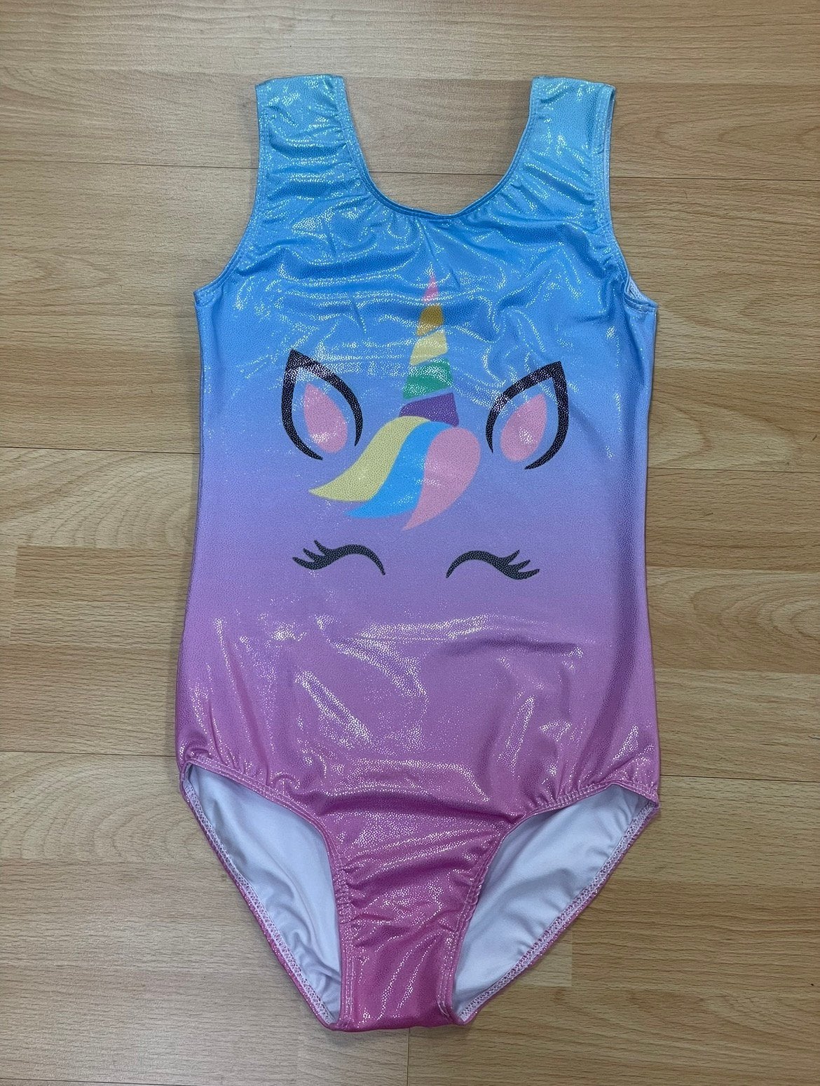 Nieuw Unicorn turnpakje - maat 128/134, Sport en Fitness, Turnen, Nieuw, Roze, Turnpak(je), Kindermaat 122 t/m 140