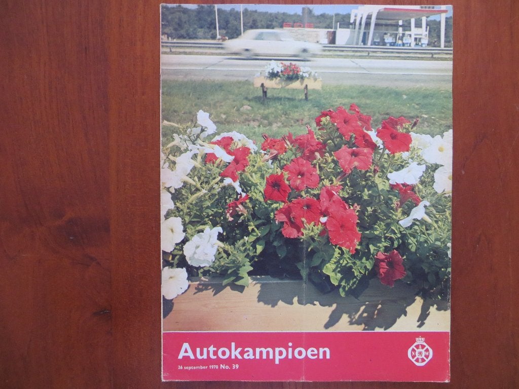 Autokampioen 39 1970 Toyota Corolla 1200, rit Volkswagen K70, Boeken, Ophalen of Verzenden, Zo goed als nieuw, BMW